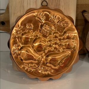 Vintage Copper Wall Hanging Mold